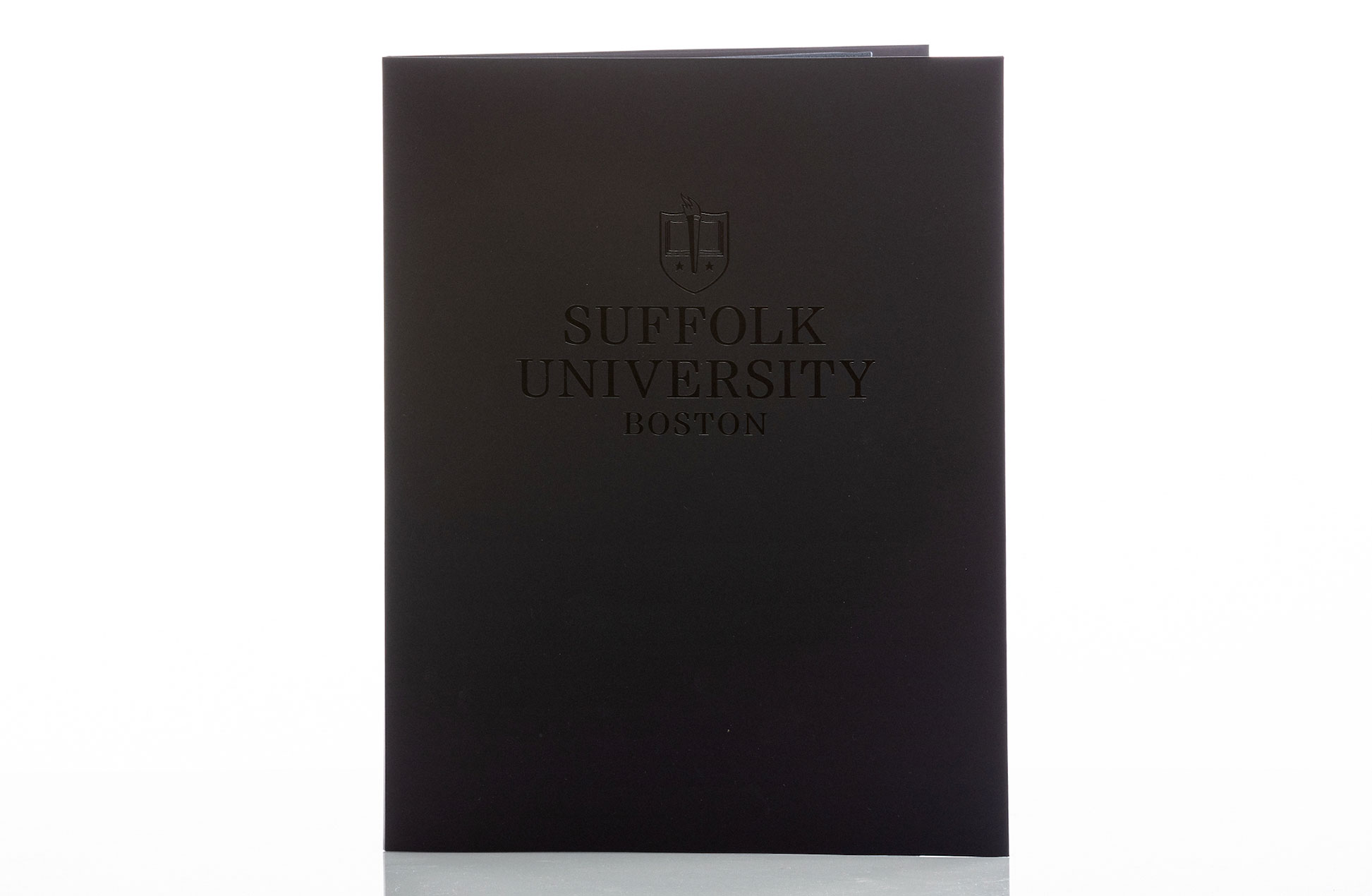 front of folder