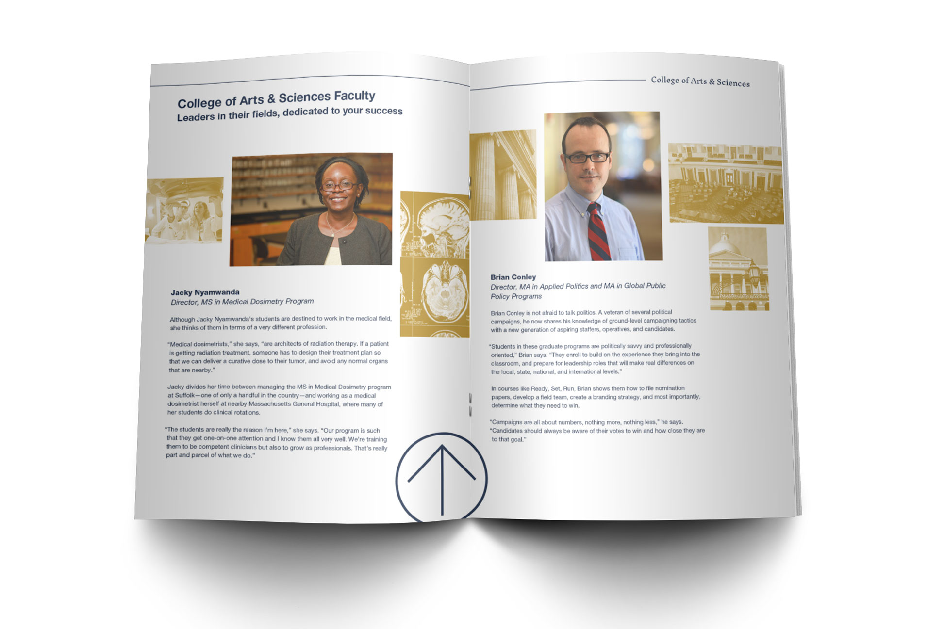 spread about the faculty in the College of Arts & Sciences